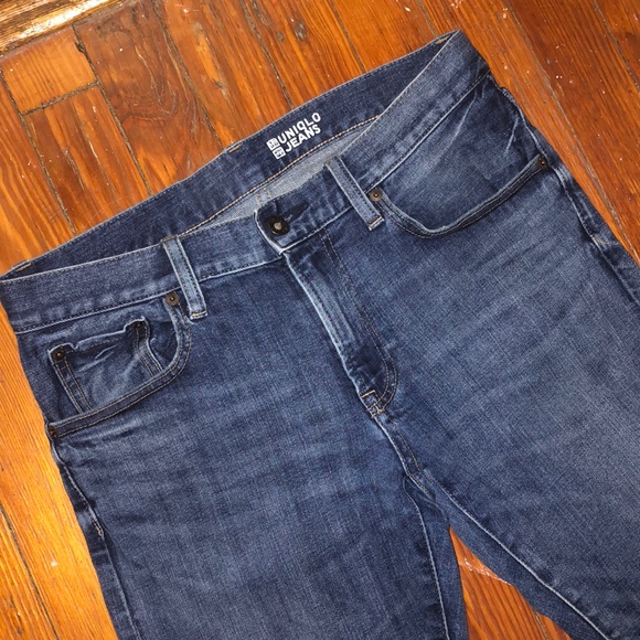 Men’s Uniqlo Blue Jeans - Picture 3 of 6